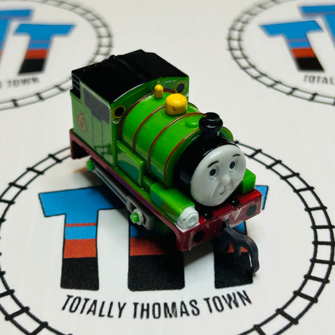 Surprised Percy Capsule Plarail Pull Along - Used