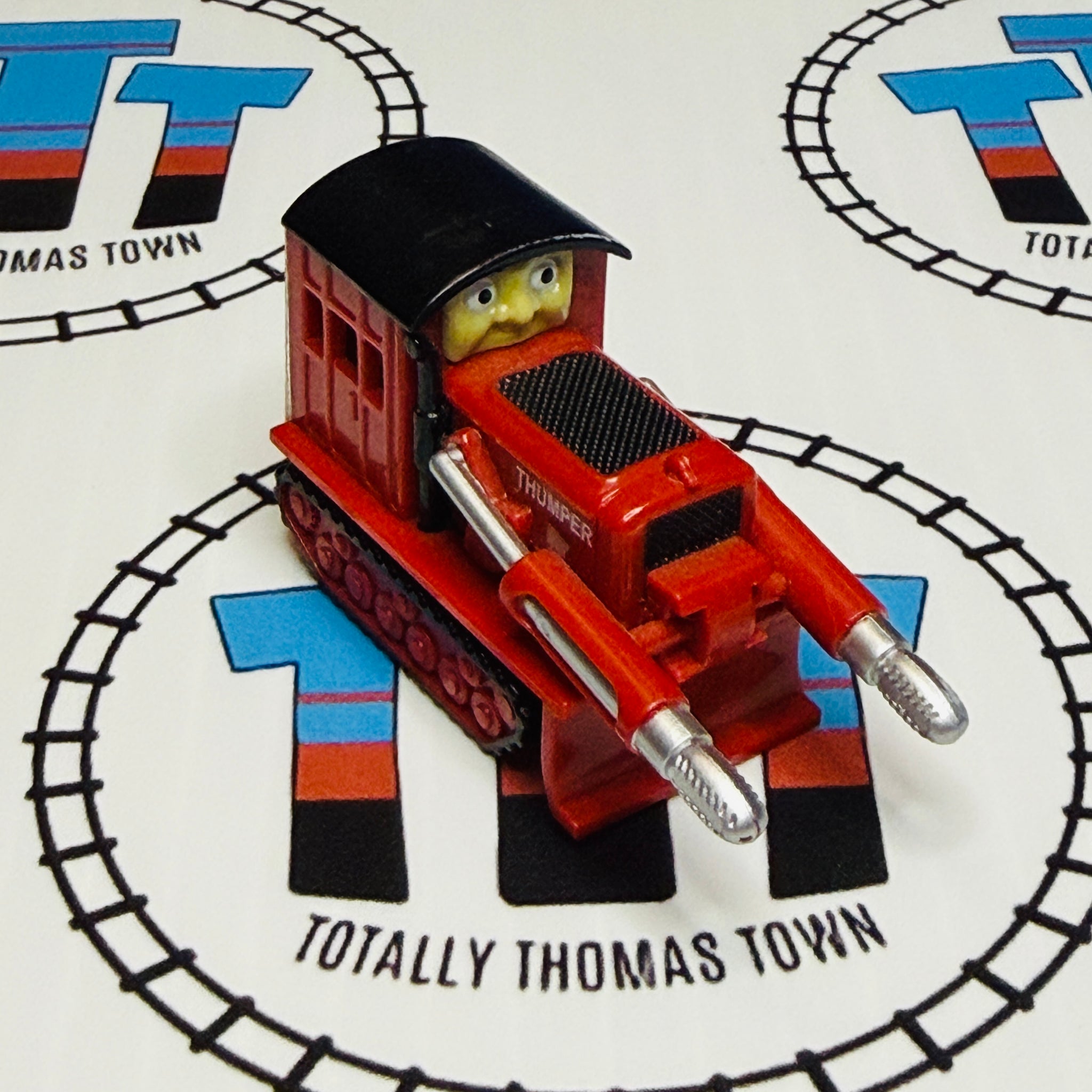 Thumper No Wheels Discoloured Face Pull Along Capsule Plarail