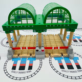 Gare de Knapford avec lumières et rails #2 Petites marques en bois - Occasion