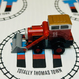 Jack Newer Style Red Wheels (2024) Fair Condition/Missing Pieces Pull Along Capsule Plarail - Used