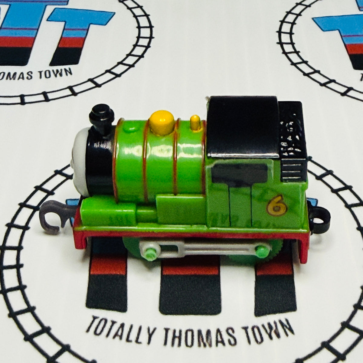 Sad Percy Missing Buffer Sticker Capsule Plarail Pull Along - Used ...