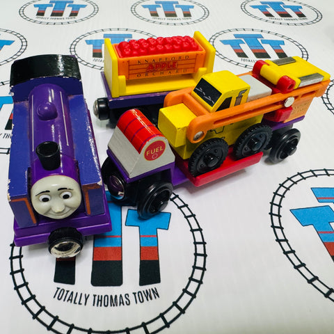 Culdee and the Apple Orchard Cars (Learning Curve) Wooden - Used