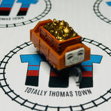 Orange Troublesome Truck with Treasure Cargo Pull Along Capsule Plarail - Used