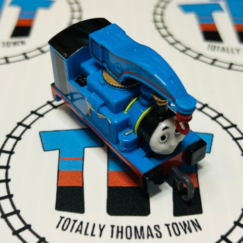 Thomas as Harvey Peeling Stickers Pull Along Capsule Plarail - Used