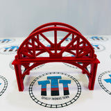 BRIO Stackable Red Bridge No Track Wooden - Used
