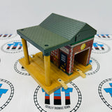 Sodor Fire Station with Lights and Sound #4 (Door Doesn’t Stay Up/Discoloured/Cracked) Wooden - Used