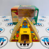 BRIO 33919 Light & Sound Pyramid Wooden - Used in Box