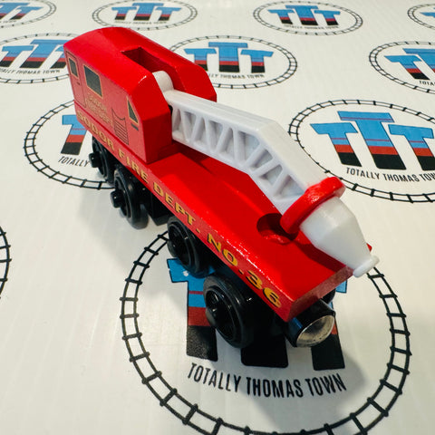 Fire Train (Learning Curve) Good Condition Wooden - Used