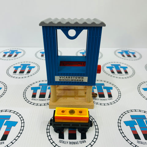 Vicarstown Dieselworks Cargo Drop with Cargo Car Wooden - Used