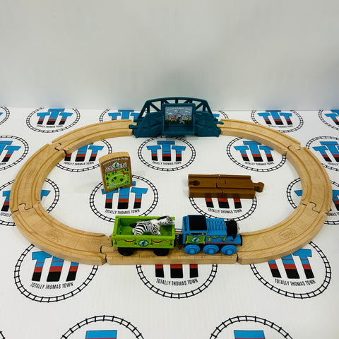 Thomas Wood (2018) Animal Park Set Complete with Trains Used- Thomas Brand