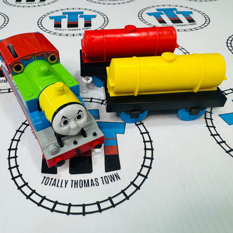 Paint Splattered Thomas and Tankers New In Box - TOMY