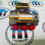 Merlin and Tender (Thomas Wood Unpainted Mattel) Good Condition Wooden - Used