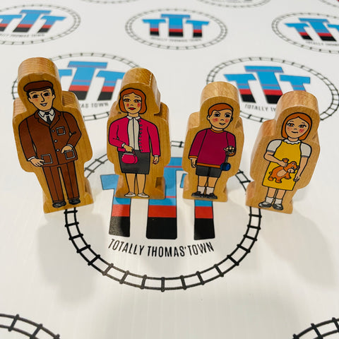 Family People Pack Wooden Rare - Used