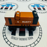 Rusty (Learning Curve 1999) Rare Good Condition Wooden - Used
