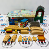 Deluxe Sodor Mountaintop Supply Run Set #1 with Different Cargo Car, Cargo, 1 Barrel (Faded/Discoloured Fair Condition) Wooden - Used