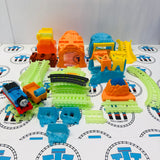Glowing Mine Set Complete with Trains (2 Different Pieces Not Glowing) Trackmaster Revolution - Used