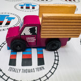Crosby Delivery Truck #1 (1994 Learning Curve) Rare Fair Condition Wheels and Chipping Paint Wooden - Used