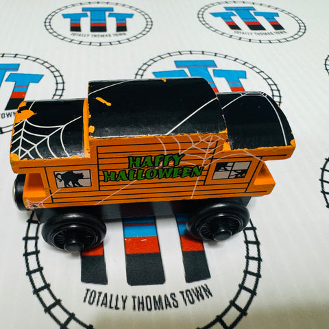 Haunted Caboose (Learning Curve) Fair Condition Wooden - Used