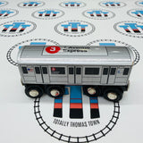 New York Subway Train - 7 Avenue Express 3 Other Brand Train Wooden - Used