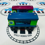 Aquarium Cars Square with Shark and Squid (Learning Curve) Wooden - Used