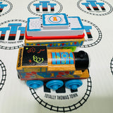 Happy Birthday Thomas with Cake Cargo Car with Sound (Thomas Wood Unpainted Mattel) Wooden - Used