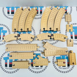 Complete Track Pack #2 - Clickity Clack Thomas Brand 60 Pieces Wooden - Used