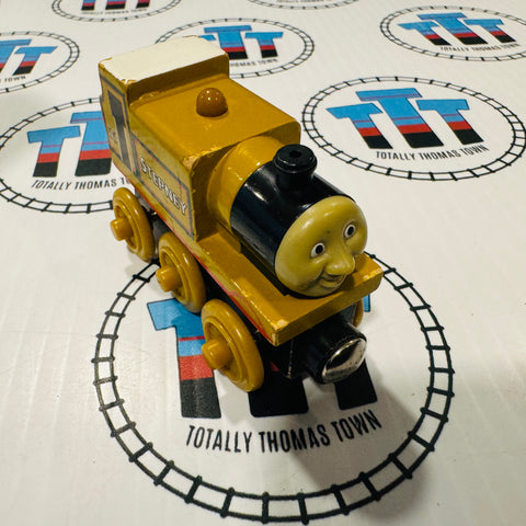Stepney Discoloured Face (Learning Curve) Rare Fair Condition Wooden - Used