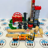 BRIO 33887 Lift & Load Warehouse Set Complete Wooden - Used
