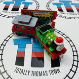 Holiday Percy with Lights and Caboose (2002) with Character Card Used - Take Along