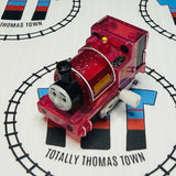 Clear Glitter Skarloey #2 Pink (2015) Capsule Plarail Wind Up - Used
