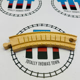6.5" Curved Track Vintage Clickity Clack 1 Piece Used - Thomas Brand