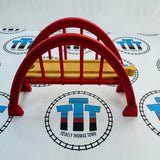 BRIO Red Bridge Discoloured Wooden - Used