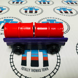 Purple Barrel Car with Red Oil and Petrol Barrels Wooden - Used