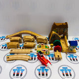 Boulder Mountain Set #1 (Tree Missing Stand/Thumper no Treads) Wooden - Used