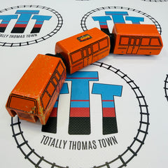 BRIO 33512 Vintage Intercity Train #1 Damaged Magnet Chipping Paint Wooden - Used