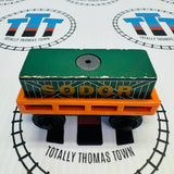Cargo Car Orange with Green Cargo Rare Wooden - Used