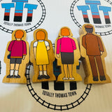 Family of Four #1 (Learning Curve 2001) Wooden - Used