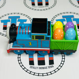 Plastic Pull Back Easter Egg Thomas - Used