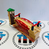BRIO Lifting Bridge Green Roof #3 Marked Base 33757 Used - Wooden