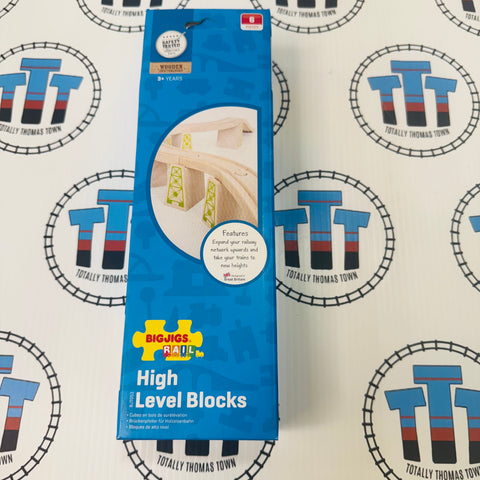 High Level Blocks 6 Pieces BIGJIGS Track - NEW in Box