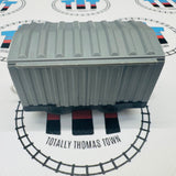 Wagon gris couvert usagé - Trackmaster/TOMY