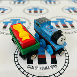 Santa's Workshop Express Station Pack with Thomas & Different Cargo Car - Used