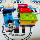 Thomas and Freight Car Fun Party Set Tomica Takara Small Toy - TOMY New in Box