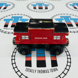 Sodor Line Caboose (Learning Curve 1997) Fair Condition Wooden - Used