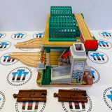 Knapford Station with Track Only Missing 1 Buffer (Mattel 2022) - Used in Box