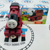 Arthur with Card (Learning Curve) Good Condition Wooden - Used