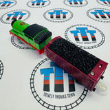 Talking Percy and Cargo (2009) Good Condition Different Clip Used - Trackmaster