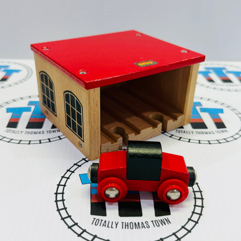 BRIO Engine Shed #3 No Switch Marked 33365 - Used