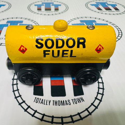 Sodor Fuel Tanker (Learning Curve 2001) Wooden - Used