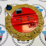 Turntable Red Discoloured Used - Trackmaster